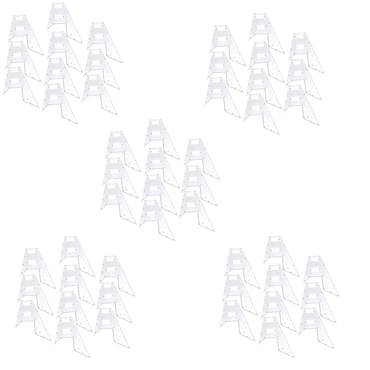 50Pcs White Guitar Pickguard Scratch Plate 3 Ply PVC for Electric Guitar Replacement 50Pcs White Guitar Pickguard Scratch Plate 3 Ply PVC for Electric Guitar Replacement