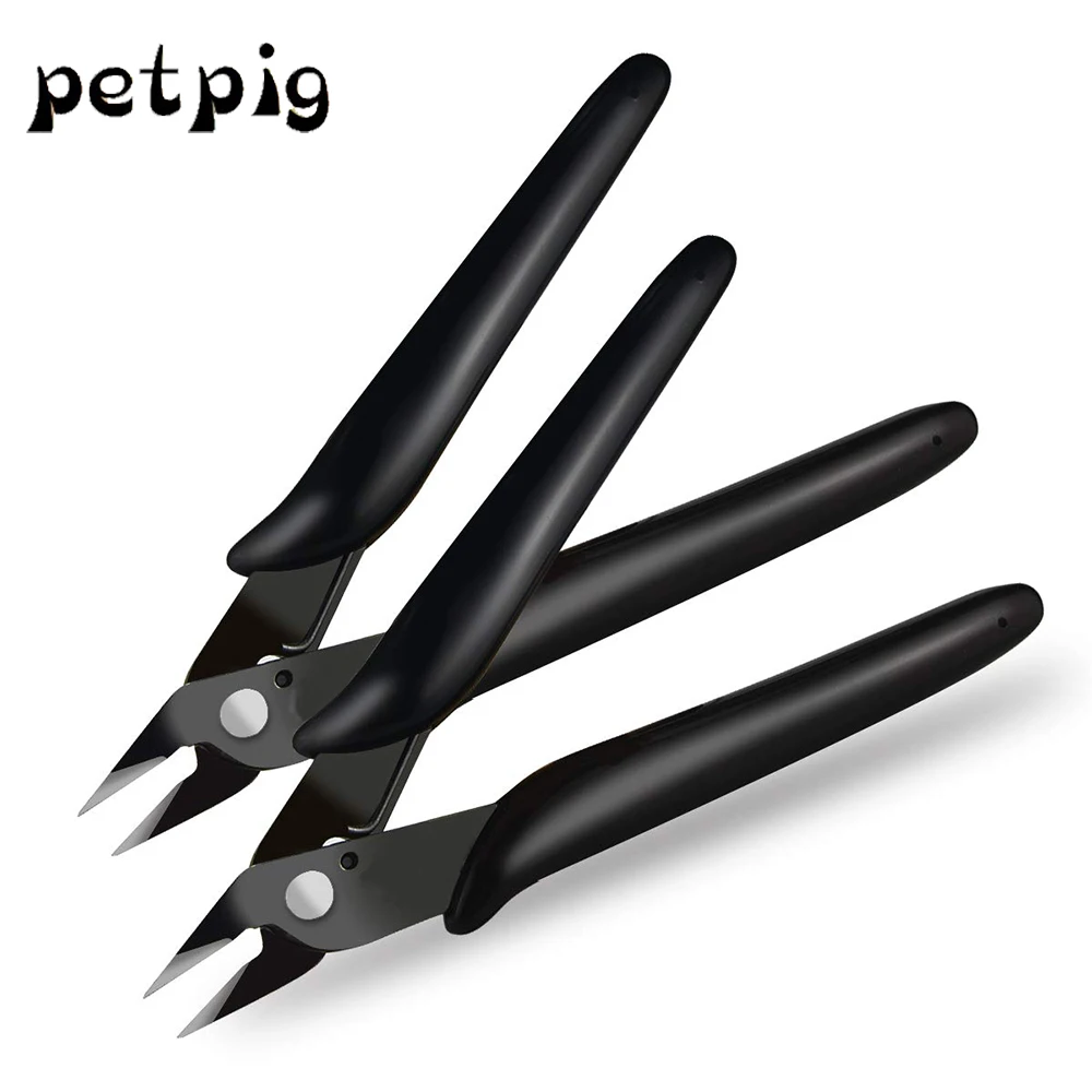 

Petpig 5 Inch Diagonal Pliers Nipper Practical Electrical Wire Cable Cutters Cutting Side Snips Flush Mini Pliers Hand Tools