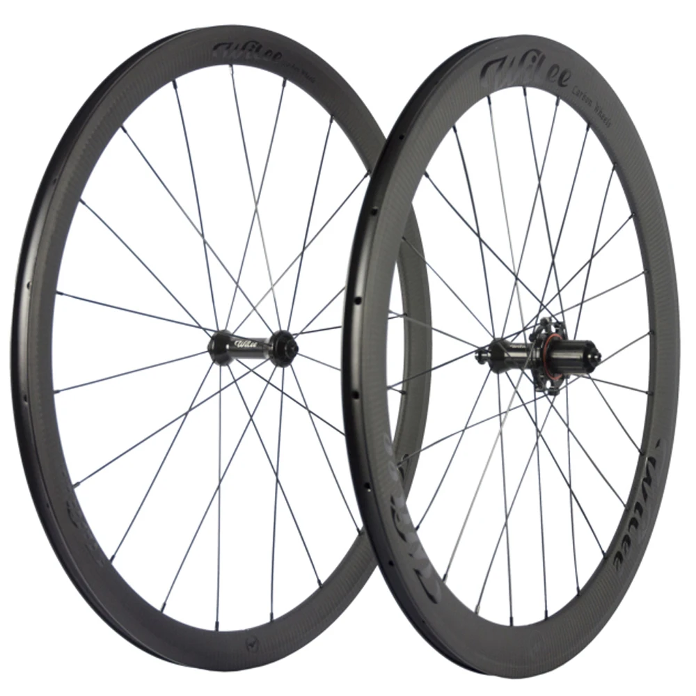 Wilee Bike Front 38mm Rear 50mm Carbon Wheelset Full 700c Bicycle Road