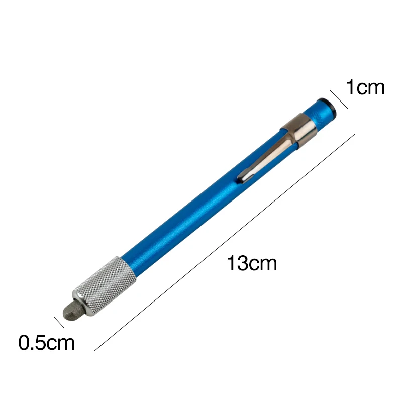 Профессиональная точилка для ножей в форме ручки Алмазный точильный камень ручка Многоцелевой точилка для рыболовных крючков шлифовальный камень открытый инструмент
