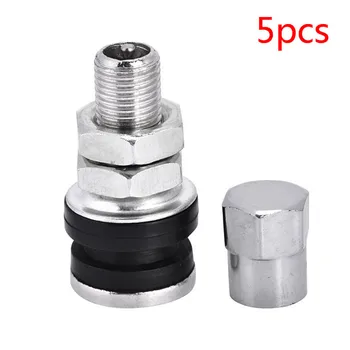 

5pcs Metal Valve Stems Bolt In TR161 Metal Hot Rod Tuner wheel tire Custom