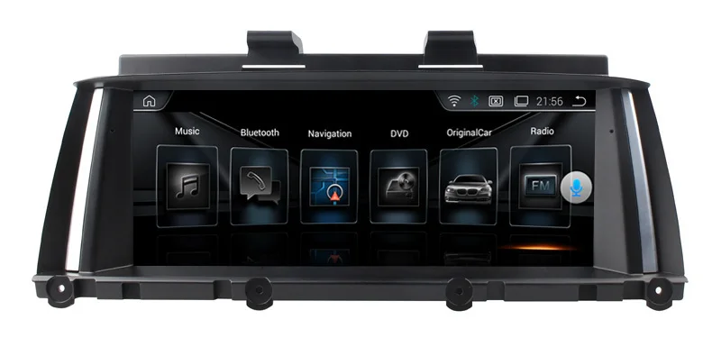 Top Car DVD GPS for BMW X3 F25 X4 F26 2016+ GPS Radio BT USB SD AUX WIFI Audio Video Stereo Mirror Link Free Map 8