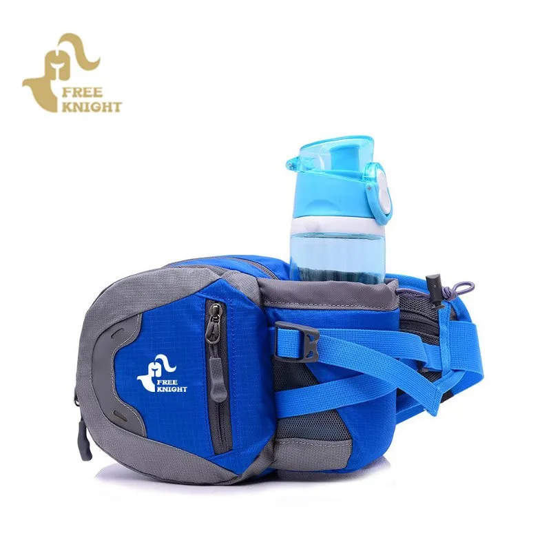 Bolsa de cinturón de cintura para correr con soporte de botella de agua para montar en bicicleta ciclismo caminar cintura paquete hombres mujeres