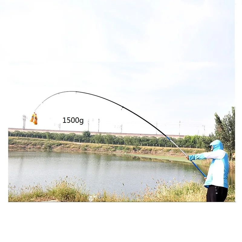 Super hard long distance throwing rod for fishing big fish in deep