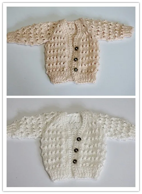 Новый ручной работы кукла полый свитер Blyth кардиган пальто Одежда для кукол (Fit blyth