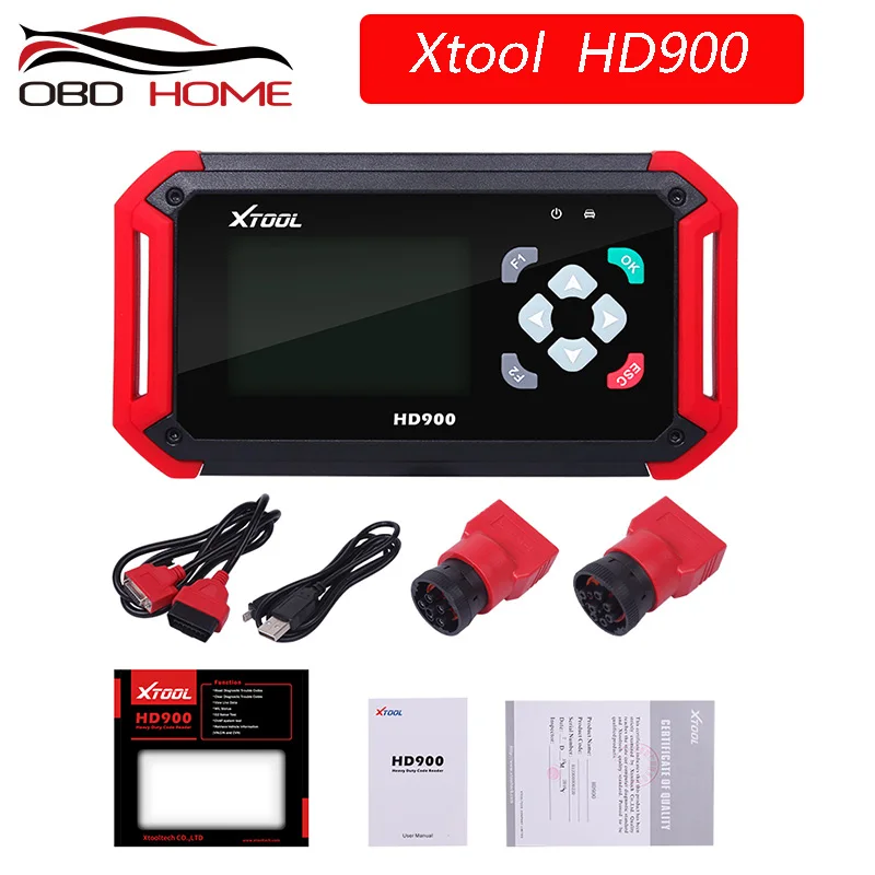 

Original XTOOL New Arrive HD900 Eobd2 OBD2 CAN BUS Auto Heavy Duty Diagnostic Scanner Code Reader XTOOL HD900 Code Reader