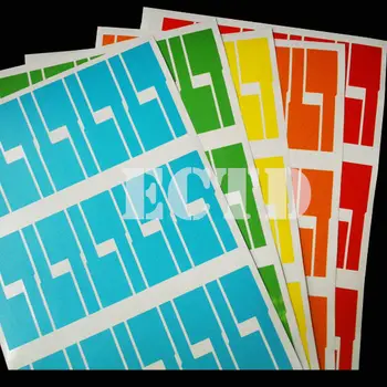 

300 x Cable labels,network cable electric cable markers tear proof mixed colour