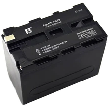 NP F970 lithium batteries NPF970 Digital camera battery For SONY MC1500C 190P 198P F950 MC1000C TR516 TR555