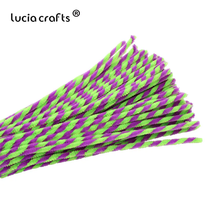 Lucia ремесла 6 мм* 30 см 25 шт./лот стебли синели, очистители труб DIY ремесленные материалы креативное ремесло L0103 - Цвет: Color 8