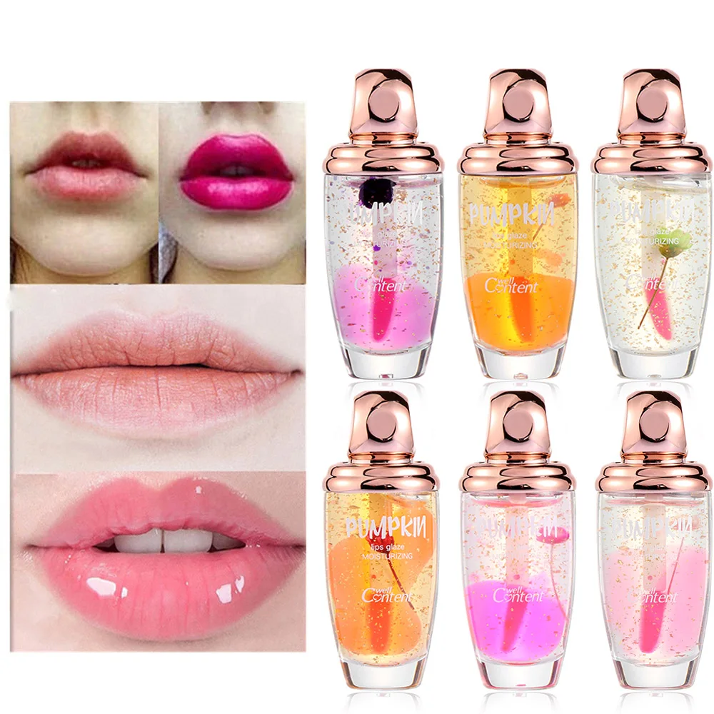 Moisturizing 3D Plump Lip Plumper Gloss Korean Style Makeup Temperature
