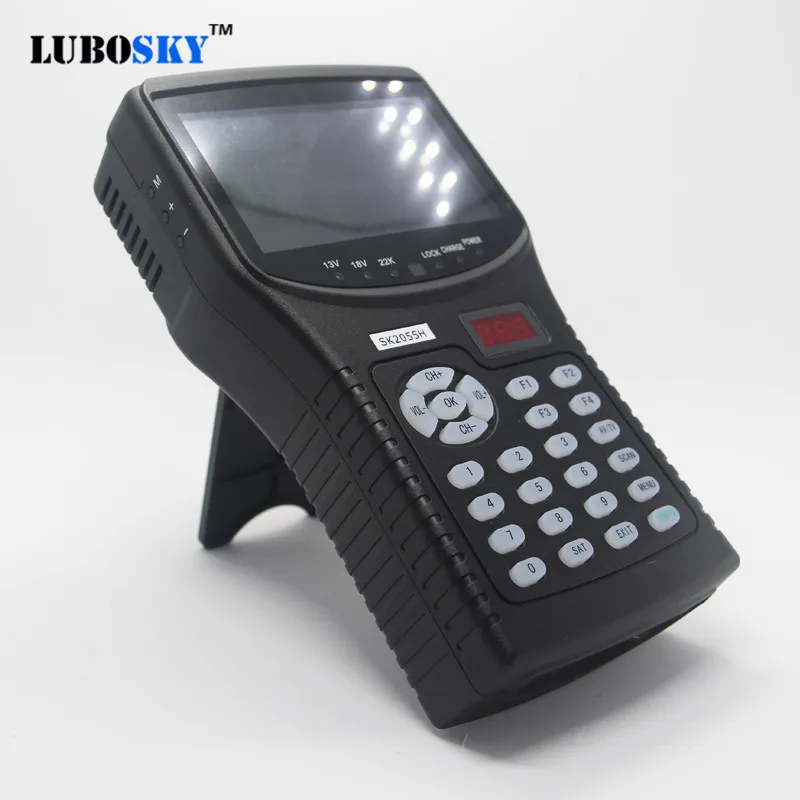 Genuine satellite test tool SK 255h 4.3inch Lcd Handheld Dvb S2 satfinder HD signal
