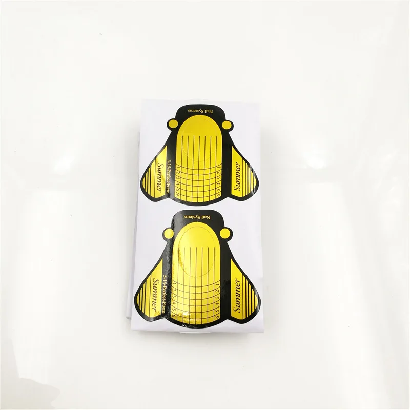 

300pcs/lot Nail Form Nail Art Extension Guide Forms for Nail Extension Gel Nail Art Tip Sticker Manicure Tips Shape Accessories