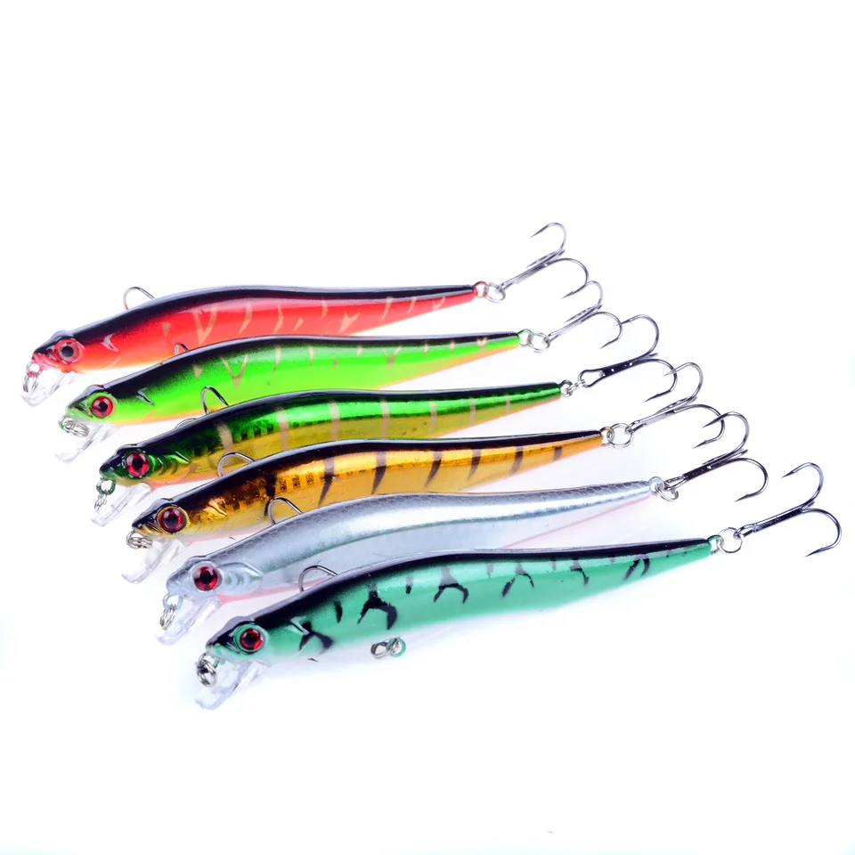 6 шт. воблер рыболовная приманка для рыбы кренкбейт Peche блесна Минноу карп Pesca Yo Zuri