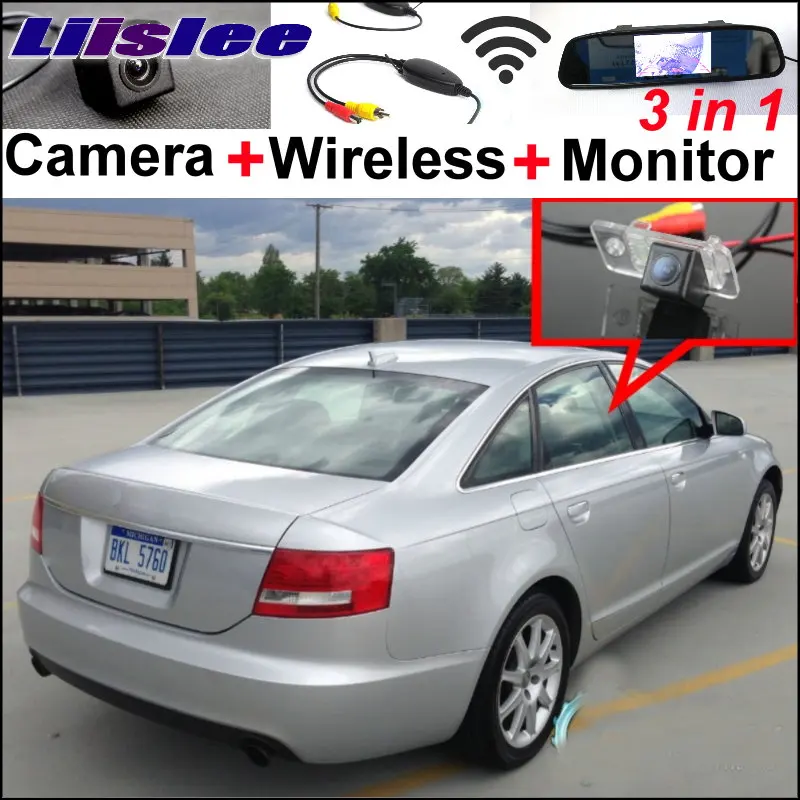 

Liislee 3in1 Special WiFi Camera + Wireless Receiver + Mirror Monitor Easy Parking System For Audi A6 / C6 / S6 / RS6 2005~2009