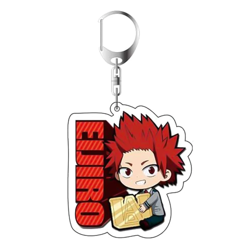 My Hero Academy Keychain Double Sided Acrylic Keychain Pendant Anime Accessories Cartoon Key Ring