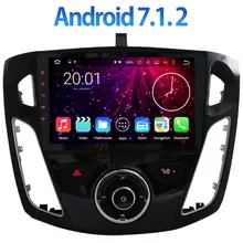 9 ”Quad Core 2 GB RAM BT Android 7.1.2 Multimedia DAB USB Navegación de los GPS para Ford Focus 3 2011 2012 2013 2014 2015