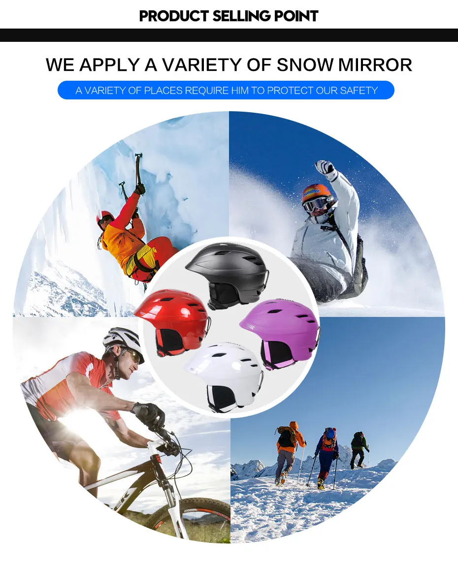 Moon лыжный шлем для взрослых, мужской, женский, женский, моноборд, сноуборд, снежный спорт, мужские, женские шлемы, сверхлегкие, цельные, теплые