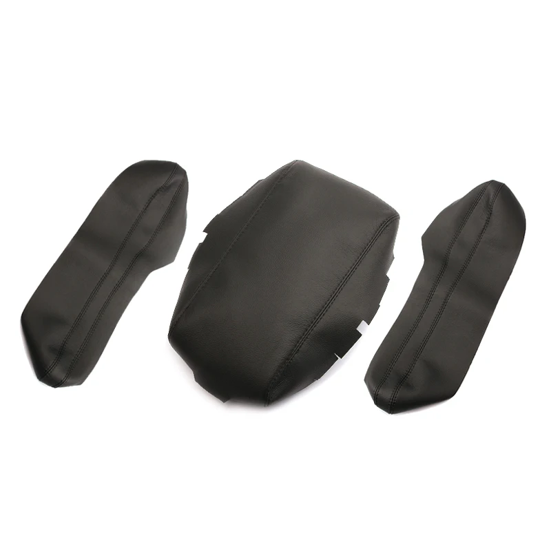 

For Honda Civic 10th Gen 2016 2017 3pcs Car Center Control Armrest Microfiber Leather Cover