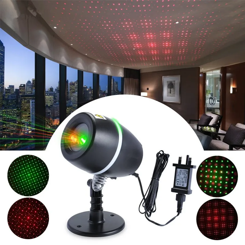Waterproof Moving Galaxy Star Projector Lamp Laser Outdoor Image