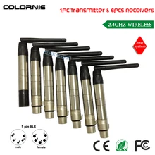 DHL 5pin XLR штекер 2,4G DMX512 D-FI Беспроводной передатчик освещение Управление Вечерние