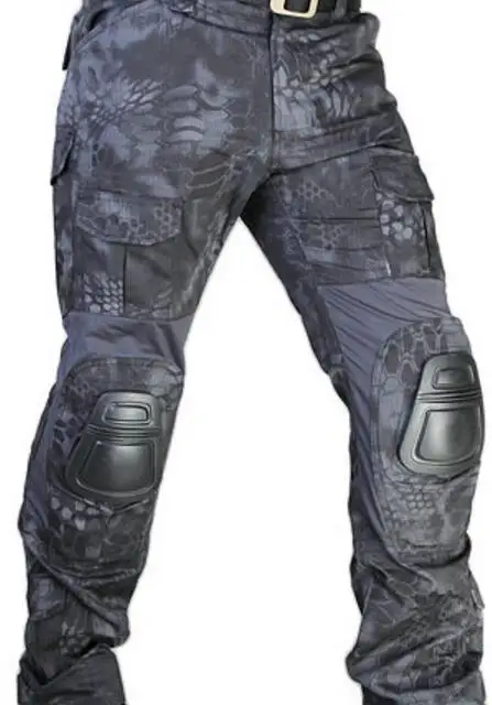 Военный армейский тактический страйкбол тактические брюки спецназ наколенник нейлоновая ткань - Цвет: TYP