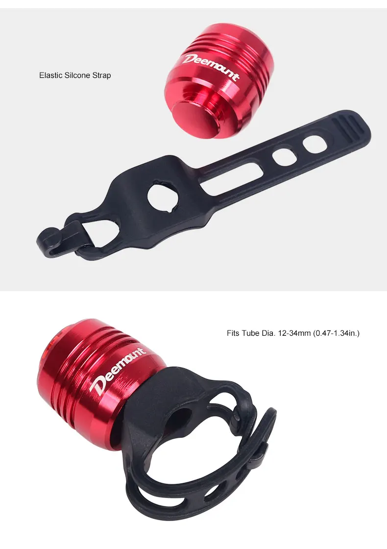 Perfect Cycling Safety Warning Lamp 6-20 hours Runtime MTB Road Bike Rear Head Light Cycle Lighting Figment USB Charge Red White Color 4 Perfect Cycling Safety Warning Lamp 6-20 hours Runtime MTB Road Bike Rear Head Light Cycle Lighting Figment USB Charge Red White Color 4