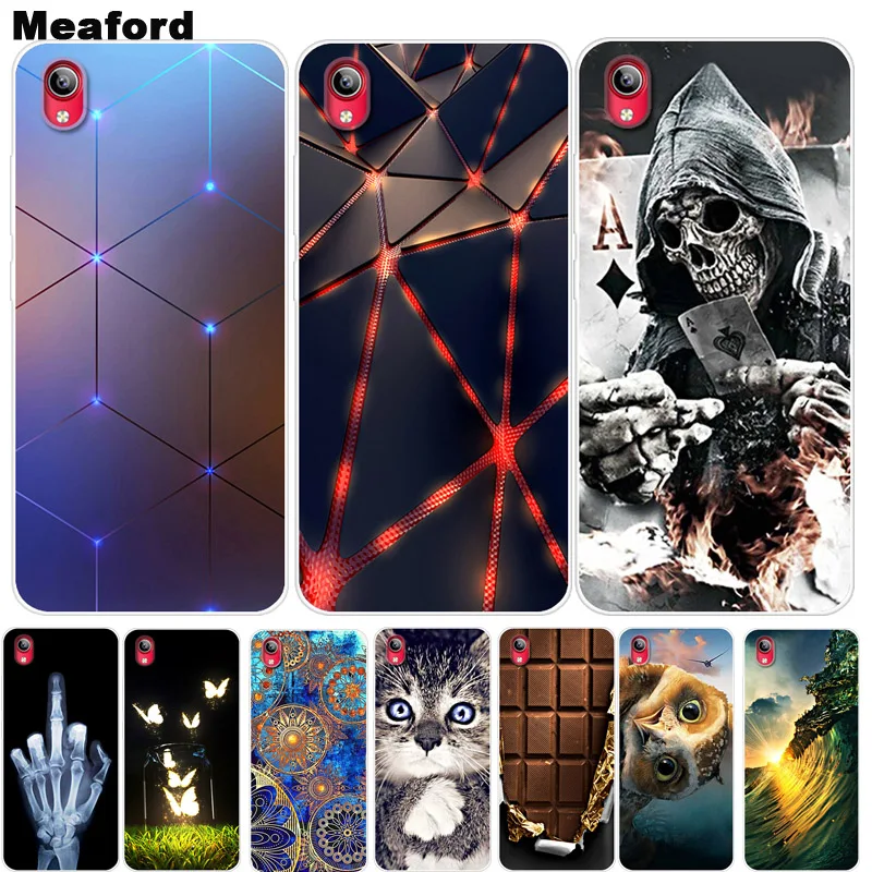 

For Vivo Y91c Case Y93 Phone Cover Soft Silicone Printing Back Case Coque For Vivo Y93 Vivo Y91c TPU Back Cover Fundas Shell