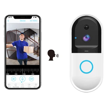 

Professional Security Low Power Smart WiFi Video Doorbell Camera Visual Intercom with Night Vision For Home Security