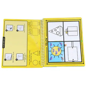 

COOLPLAY Magic Water Drawing Book Coloring Book Doodle with Magic Pen Painting Drawing Board For Kids Toys Toy Birthday Gift G