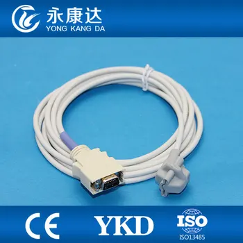 

2pcs Direct reusable 14pin medical oxygen sensor pulse oximeter spo2 sensor2100 2150 compatible for 2G00751