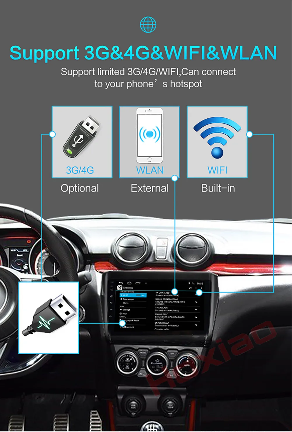 Clearance For  SUZUKI  swift  2017.2018  9 inch 1024*600 screen Car Android radio gps stereo 2 din car dvd player BT multimedia player 5