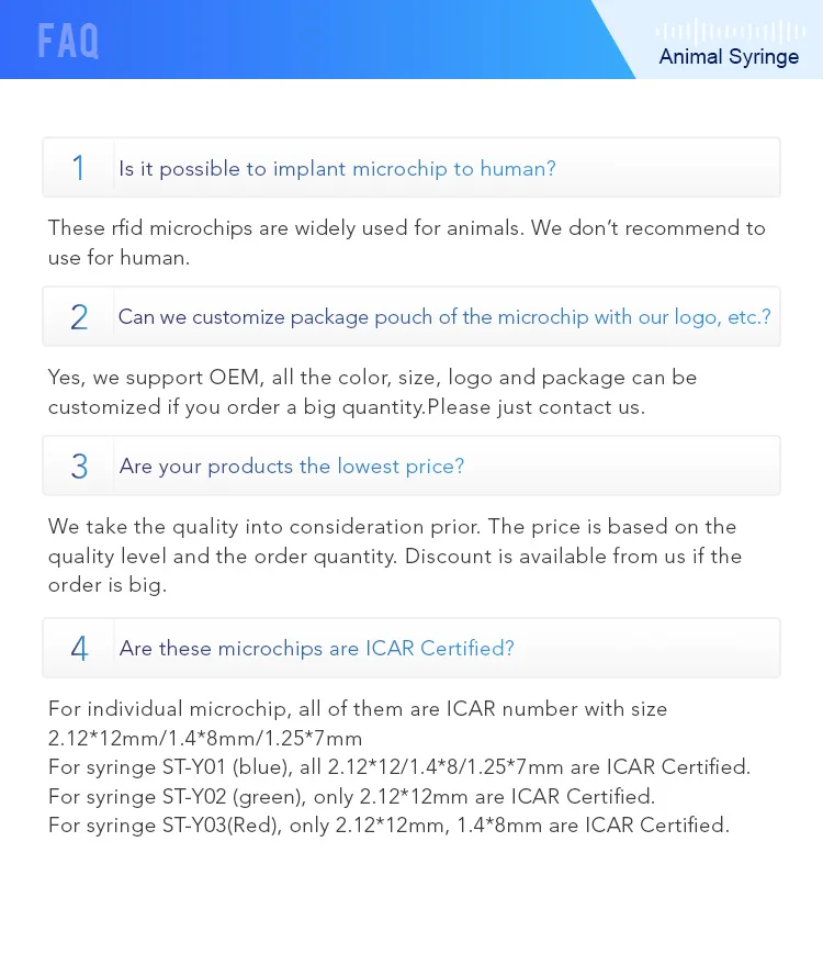 Microchip applicator
