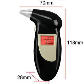 

LCD alcohol tester alkohol tester alcotest digital alcoholmeter breathalyzer alcoholimetro alcotester bafometro alkoholtester
