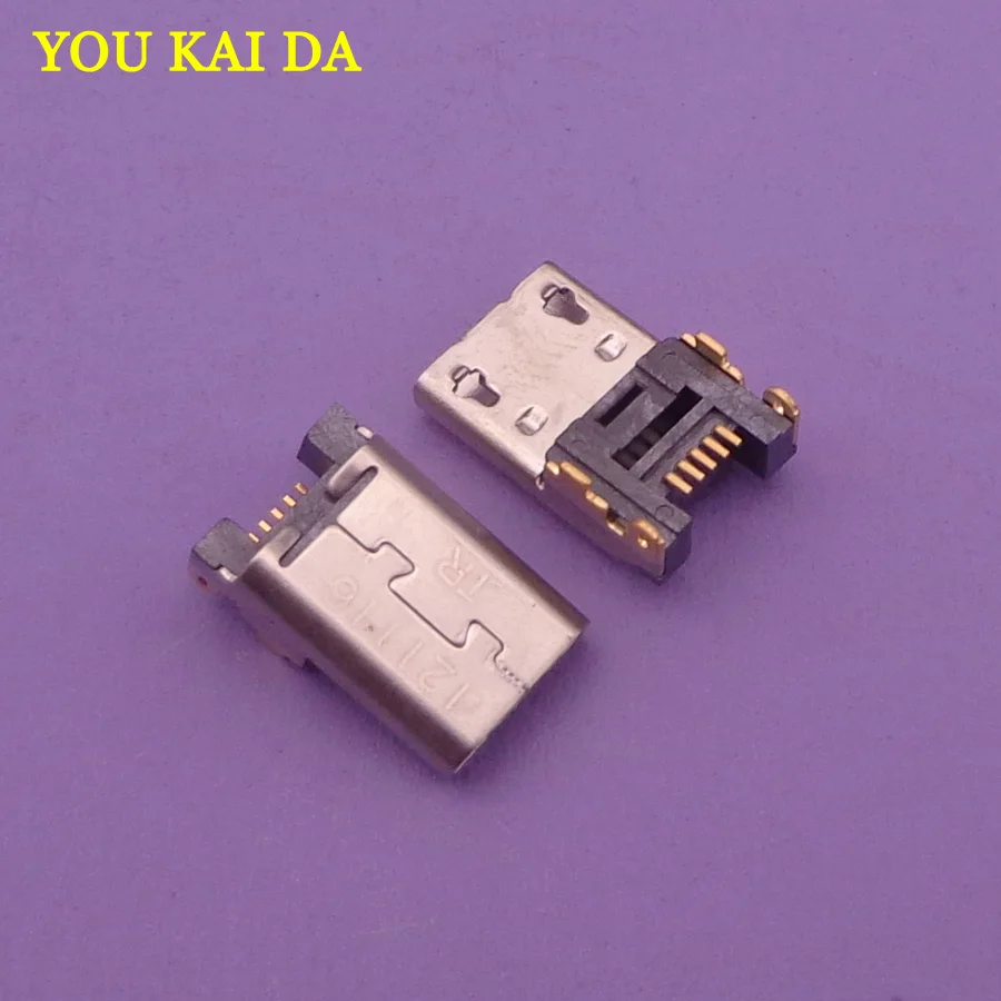 10 шт./лот разъем Micro USB 5pin для Amazon Kindle Fire зарядный порт запасные части длинного