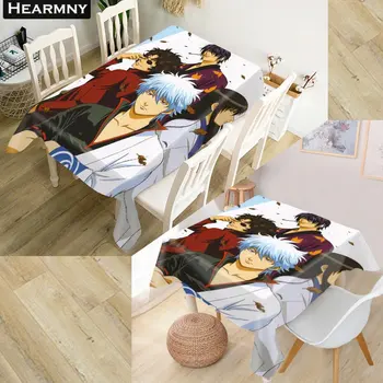 

Gintama Tablecloth Waterproof Oxford Fabric Square/Rectangular Tablecloth For Wedding Table Cloth Cover TV Covers