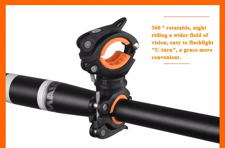 Cheap ROCKBROS Bike Light Holder Clip 360 Degree Rotation Flashlight Stand Front Lamp Holder Fixed Lamp Holder Bicycle Accessories 8 Cheap ROCKBROS Bike Light Holder Clip 360 Degree Rotation Flashlight Stand Front Lamp Holder Fixed Lamp Holder Bicycle Accessories 8