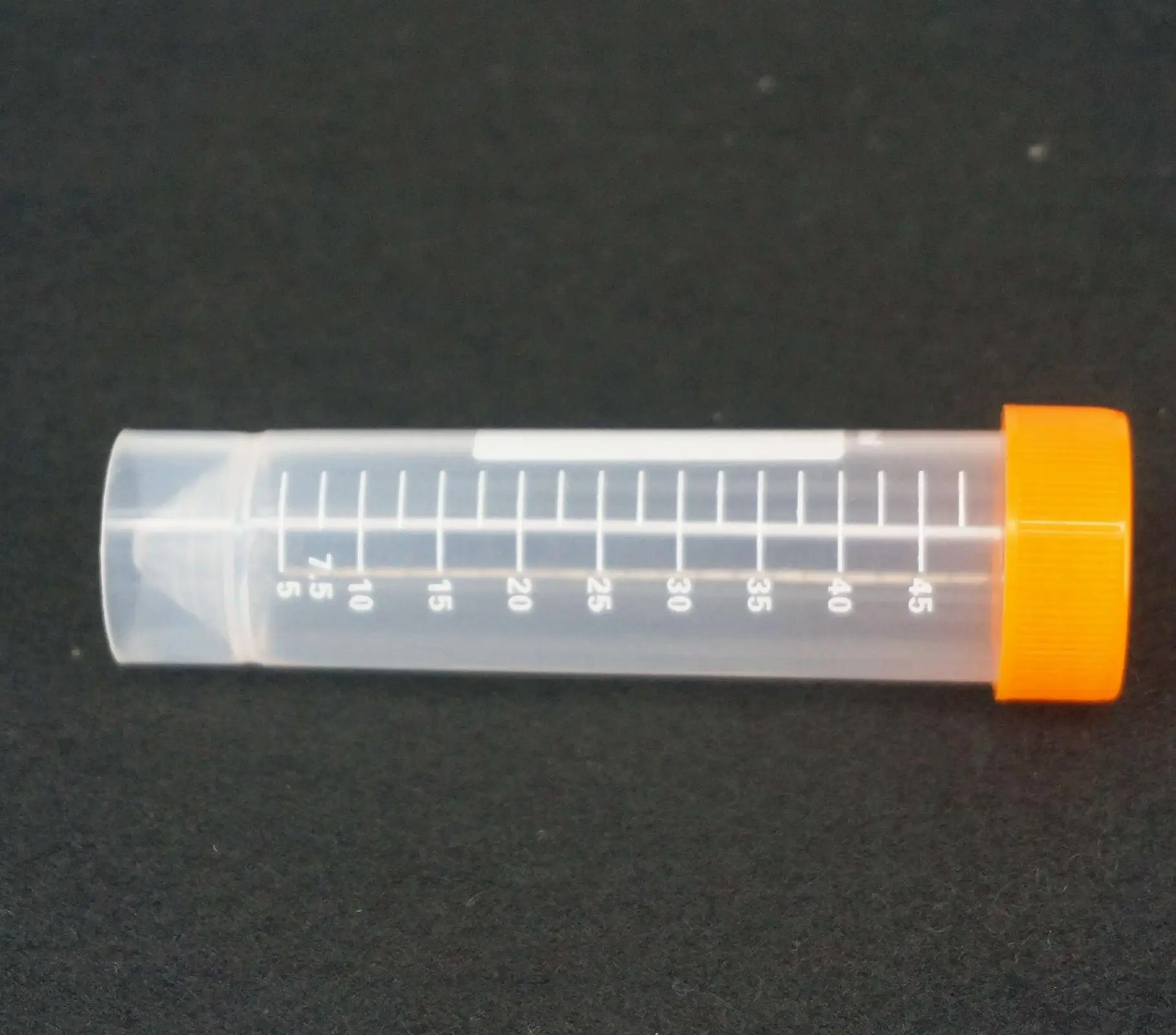 50pcs Scale line 50ml Laboratory Plastic Centrifuge tube Flat-bottom with screw cap For Sample Specimen