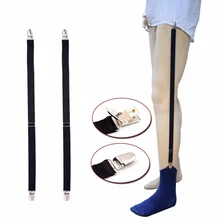 Для мужчин рубашка держатель эластичные подтяжки Для мужчин s Рубашка Остается несминаемость Подтяжки Регулируемая чулок форма Рубашка Подвязки