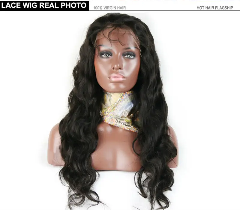 7A Grade Unprocessed Brazilian Full Lace Human Hair Wigs Lace Front Wigs Body Wave Virgin Hair with Baby Hair for Black Women 1 (26)