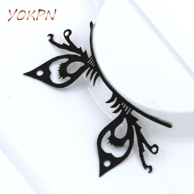 

YOKPN Exaggerated Stage Makeup False Eyelashes With Money Paper-cut False Eyelashes Creative Arts Style false Eyelashes