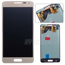 100% TOP quality New Grey For Samsung for Galaxy Alpha G850 G850F G850M G850K G850S LCD Display Touch Screen Digitizer Assembly