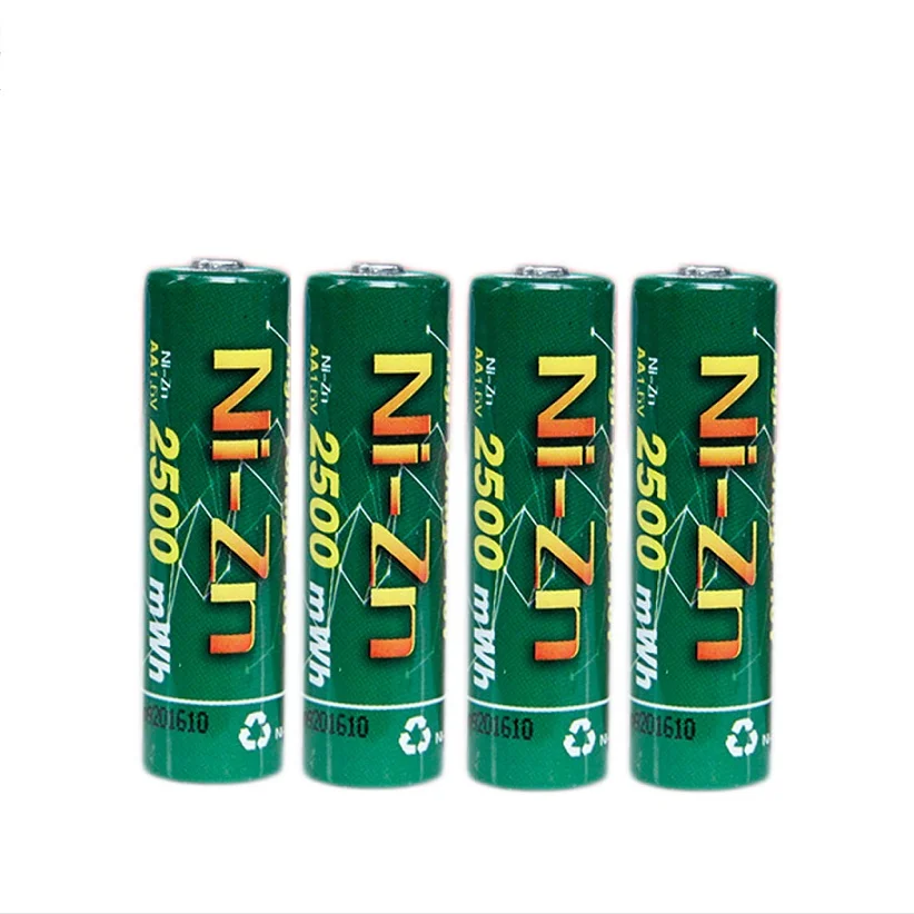 Billig 4Pcs BPI Bateria AA Batterien 1,6 V Nickel Zink 2500mWh Ni Zn 2A aa Akku