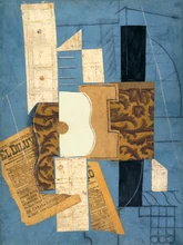 Leinwand malerei abstraktes plakat moderne kunst die gitarre meisterwerk reproduktion kostenloser versand