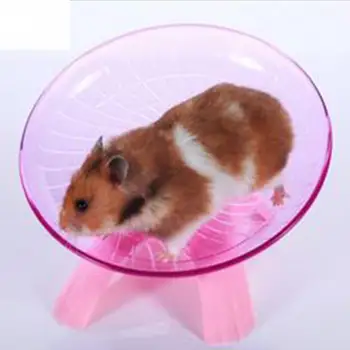 

18cm Diameter Hamster Mouse Plastic Running Disc Flying Saucer Pet Exercise Sport Jogging Wheel Pet Toys
