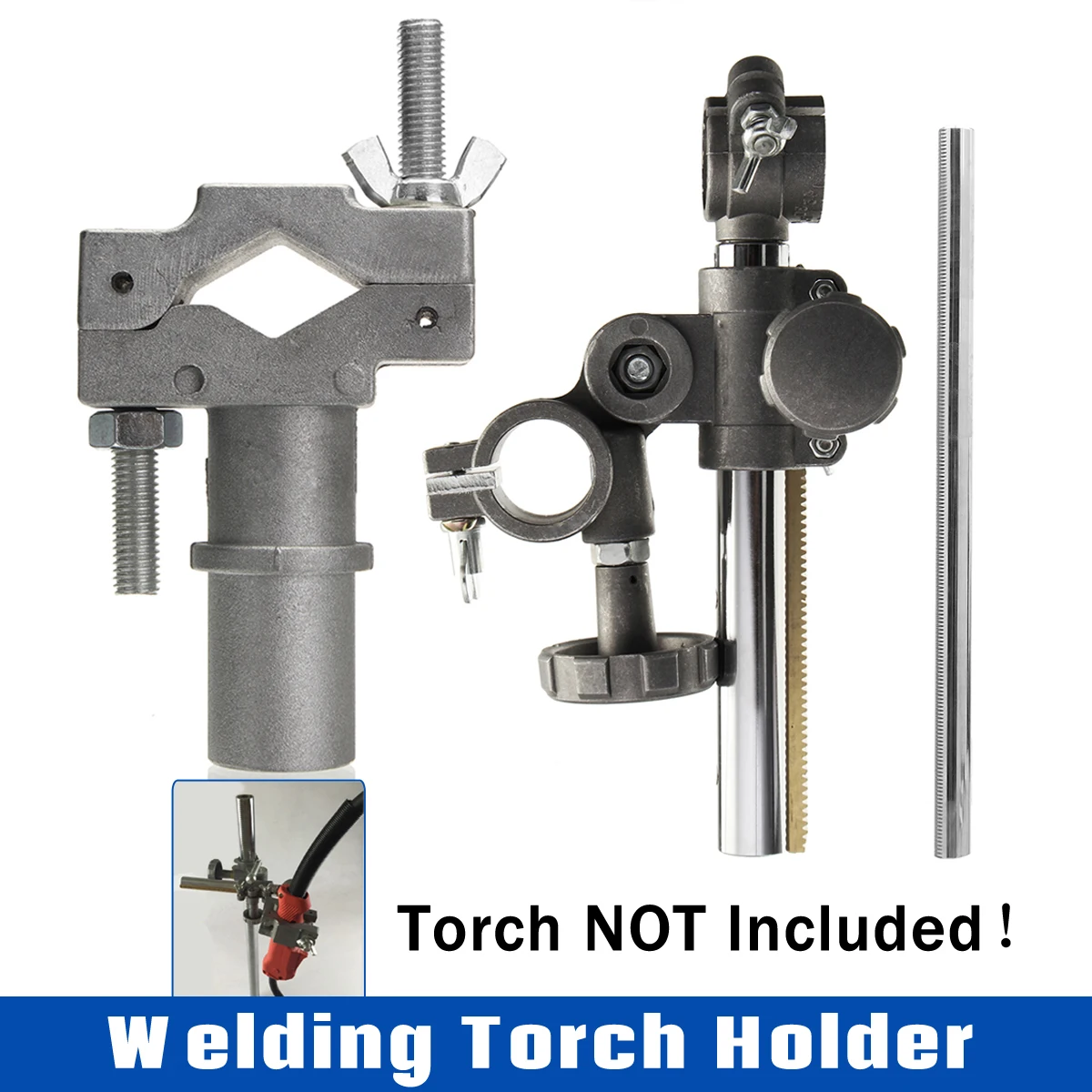 

Mini Welding Torch Holder Support Electrode Holder Clamp Mountings Stand for MIG MAG CO2 TIG Welding Machine Welding Positioner