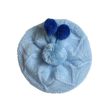 Новинка; 1 шт.; детский осенне-зимний теплый вязанный головной убор для мальчиков и девочек; no30