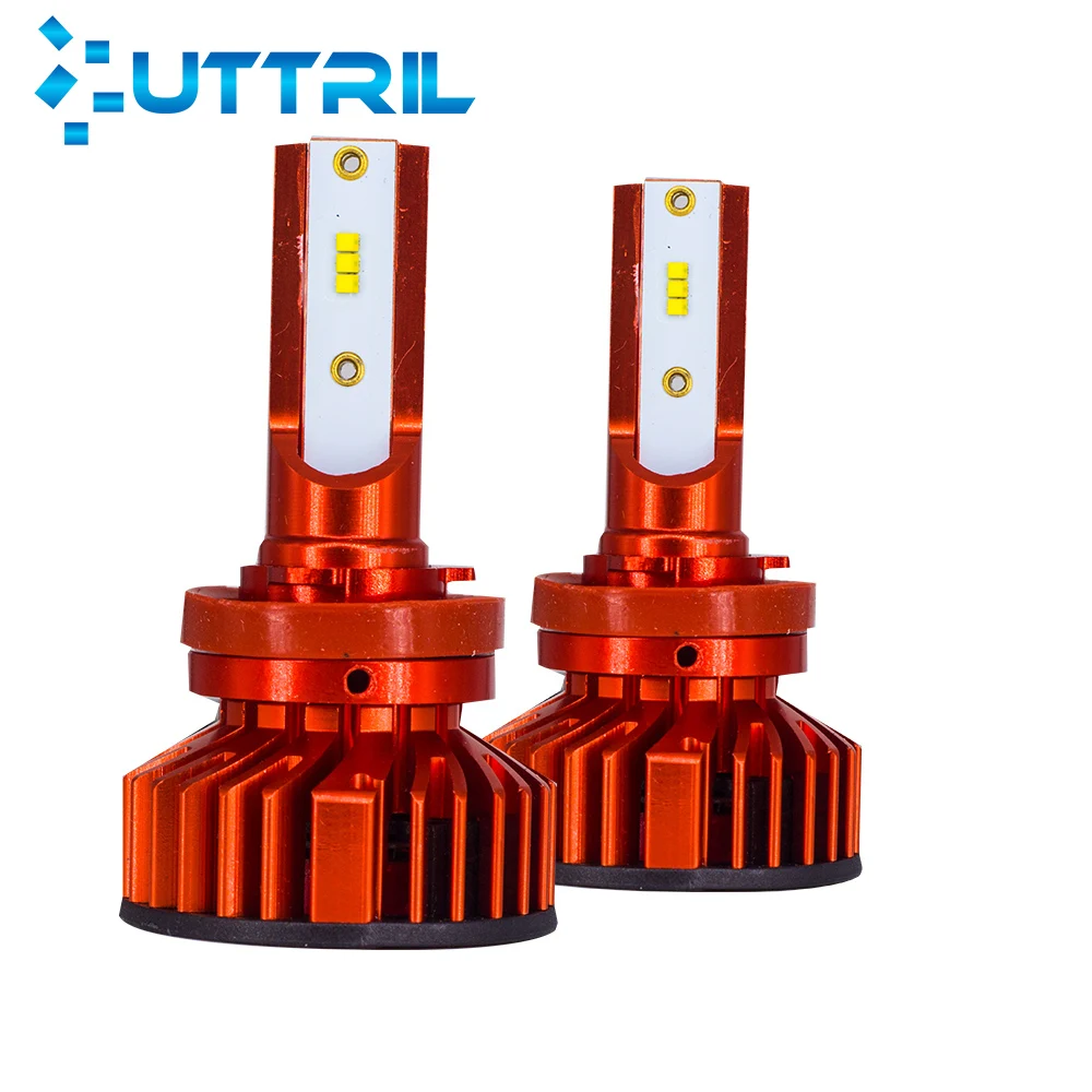 Uttril H4 H7 H11 H1 ZES светодиодный 9005/HB3 9006/HB4 H3 880 881 H27 Автомобильная противотуманная фара