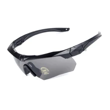 Спорт на открытом воздухе Тактические походные очки поляризационные анти-УФ охотничьи альпинистские очки страйкбол Пейнтбол Кемпинг Пешие прогулки Солнцезащитные очки