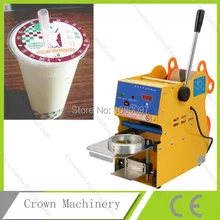 Цифровая ручная машина для запечатывания стаканов в упаковочном оборудовании