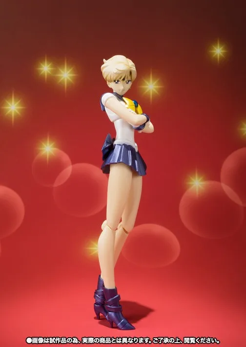 PrettyAngel-Подлинная Bandai S. H. Figuarts Pretty Guardian Sailor Moon 20th PVC Sailor Uranus фигурка